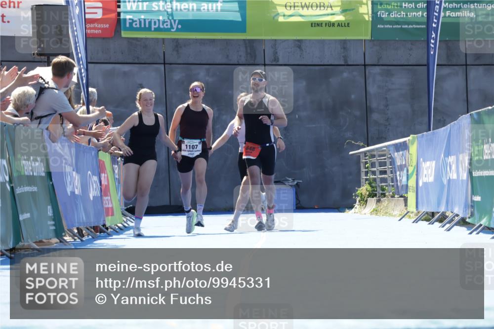 09.08.2026 - GEWOBA Citytriathlon Bremen Yannick Fuchs http://msf.ph/oto/9945331 09.08.2026 14:23:44 Ziel 1107 meine-sportfotos.de
