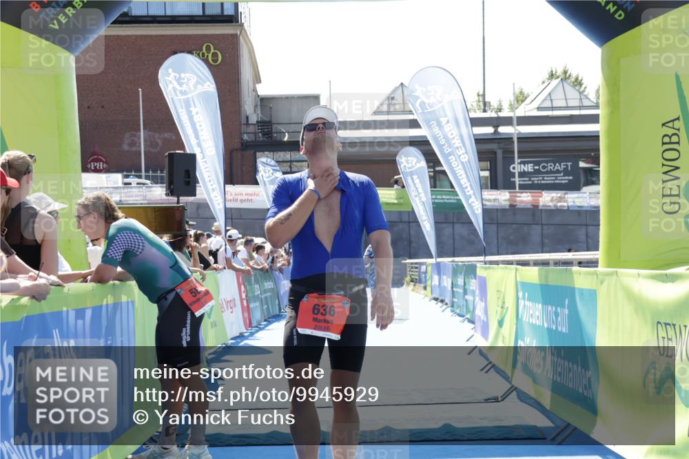 09.08.2026 - GEWOBA Citytriathlon Bremen Yannick Fuchs http://msf.ph/oto/9945929 09.08.2026 14:31:27 Ziel 636, 738 meine-sportfotos.de