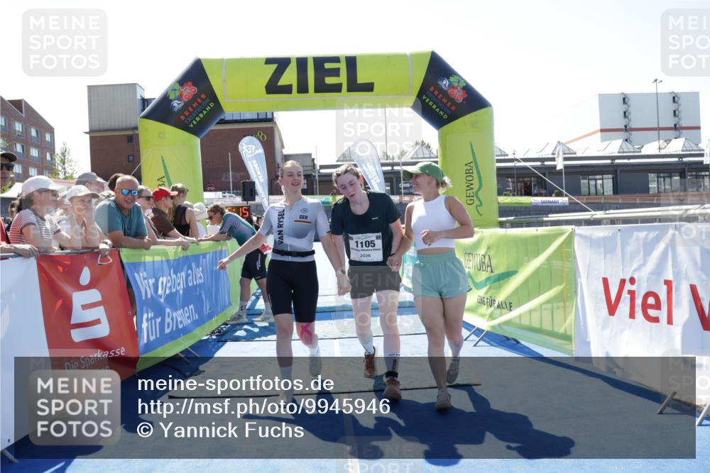09.08.2026 - GEWOBA Citytriathlon Bremen Yannick Fuchs http://msf.ph/oto/9945946 09.08.2026 14:31:38 Ziel 804, 1105 meine-sportfotos.de