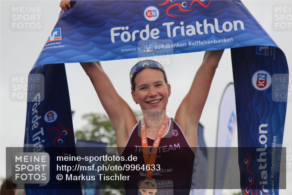16.08.2026 - KN Förde Triathlon 2026 Markus Tischler http://msf.ph/oto/9964633 16.08.2026 10:07:10 Ziel  meine-sportfotos.de