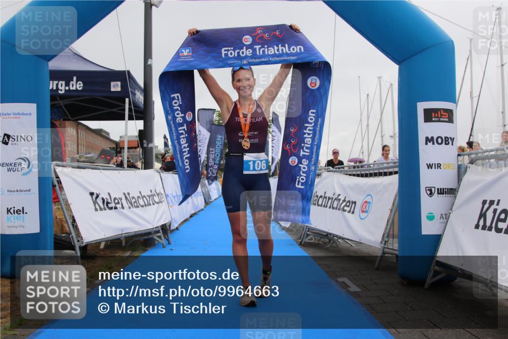 16.08.2026 - KN Förde Triathlon 2026 Markus Tischler http://msf.ph/oto/9964663 16.08.2026 10:07:14 Ziel  meine-sportfotos.de