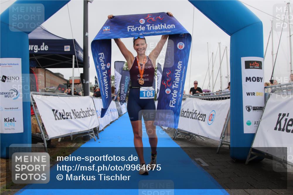 16.08.2026 - KN Förde Triathlon 2026 Markus Tischler http://msf.ph/oto/9964675 16.08.2026 10:07:14 Ziel  meine-sportfotos.de