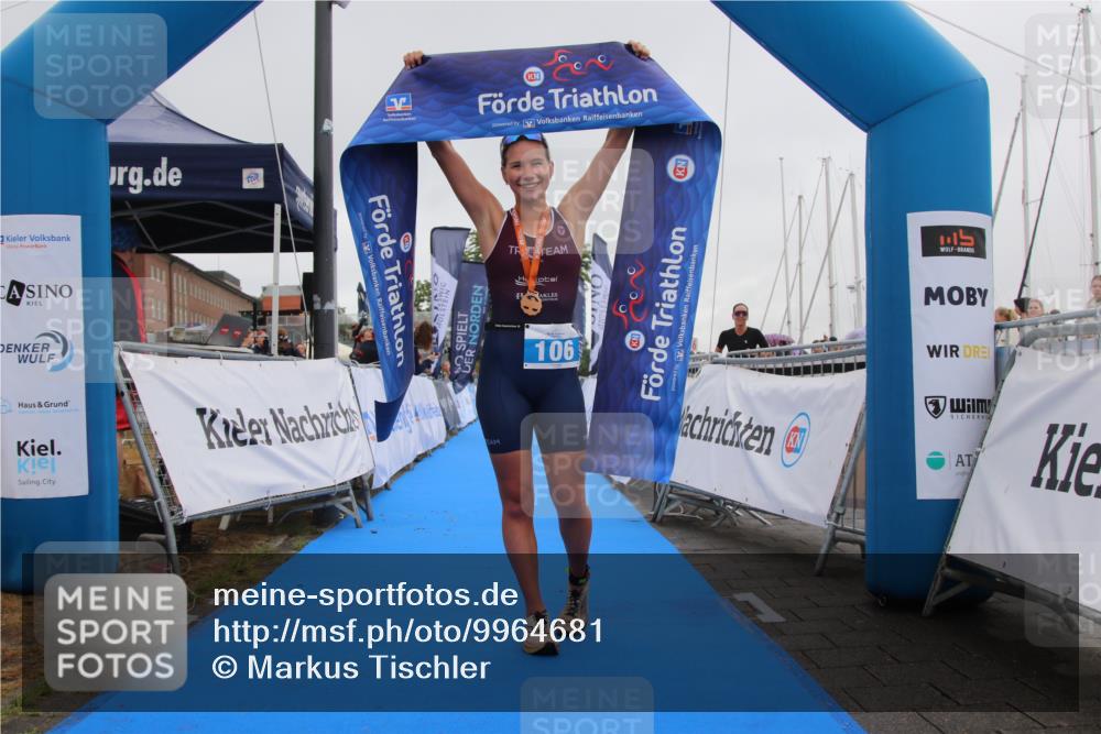 16.08.2026 - KN Förde Triathlon 2026 Markus Tischler http://msf.ph/oto/9964681 16.08.2026 10:07:14 Ziel  meine-sportfotos.de