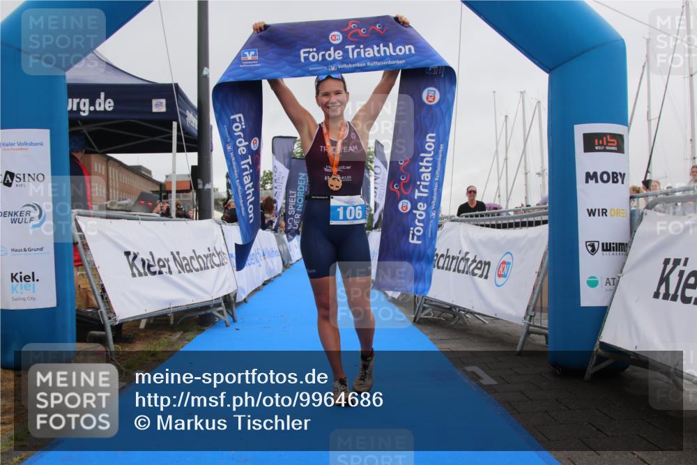 16.08.2026 - KN Förde Triathlon 2026 Markus Tischler http://msf.ph/oto/9964686 16.08.2026 10:07:14 Ziel  meine-sportfotos.de