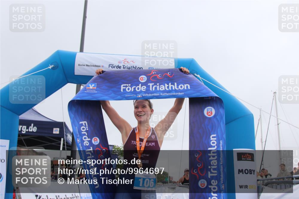 16.08.2026 - KN Förde Triathlon 2026 Markus Tischler http://msf.ph/oto/9964697 16.08.2026 10:07:18 Ziel  meine-sportfotos.de