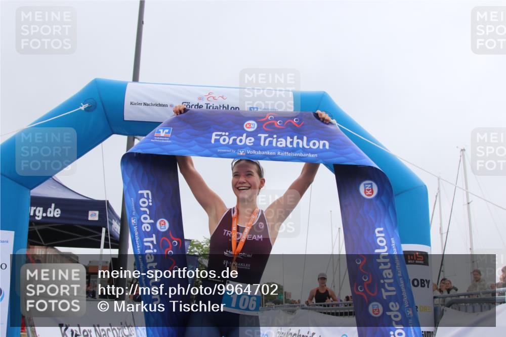 16.08.2026 - KN Förde Triathlon 2026 Markus Tischler http://msf.ph/oto/9964702 16.08.2026 10:07:18 Ziel  meine-sportfotos.de