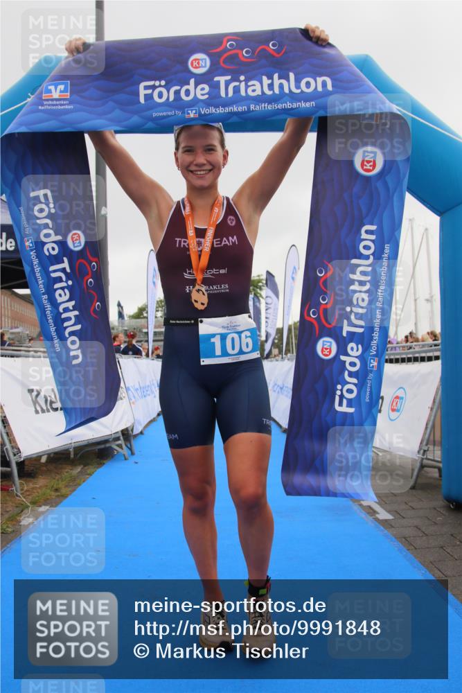 16.08.2026 - KN Förde Triathlon 2026 Markus Tischler http://msf.ph/oto/9991848 16.08.2026 10:07:22 Ziel  meine-sportfotos.de