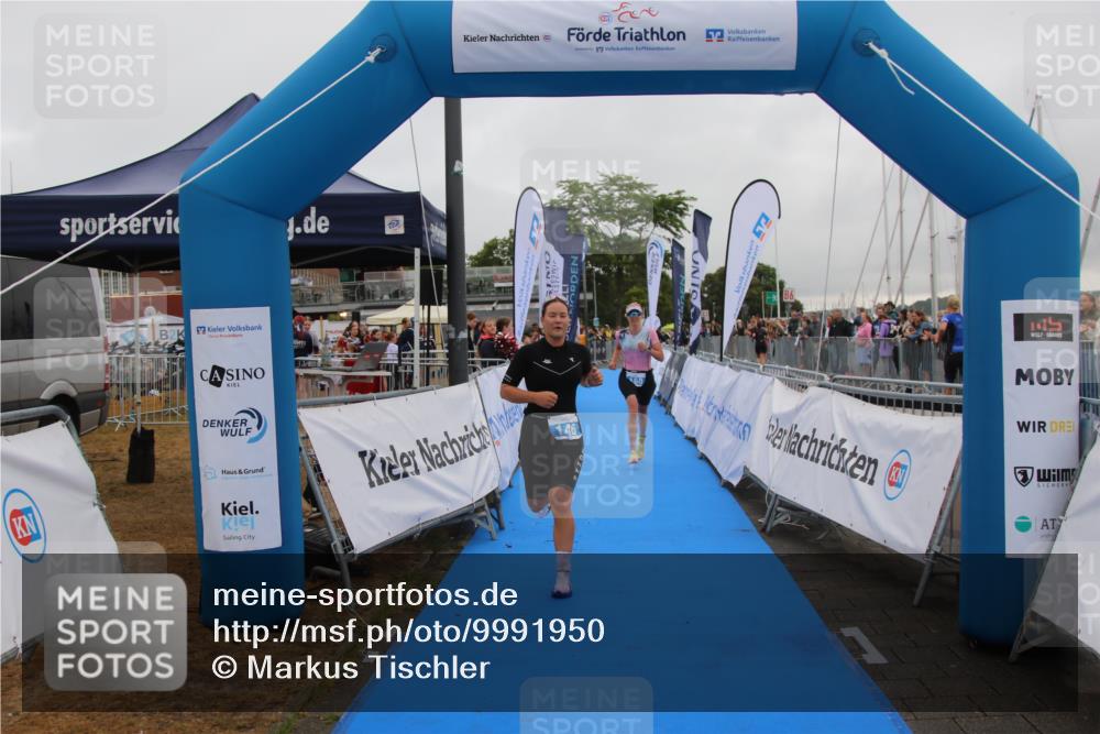 16.08.2026 - KN Förde Triathlon 2026 Markus Tischler http://msf.ph/oto/9991950 16.08.2026 10:21:17 Ziel 146, 160, 146, 160 meine-sportfotos.de