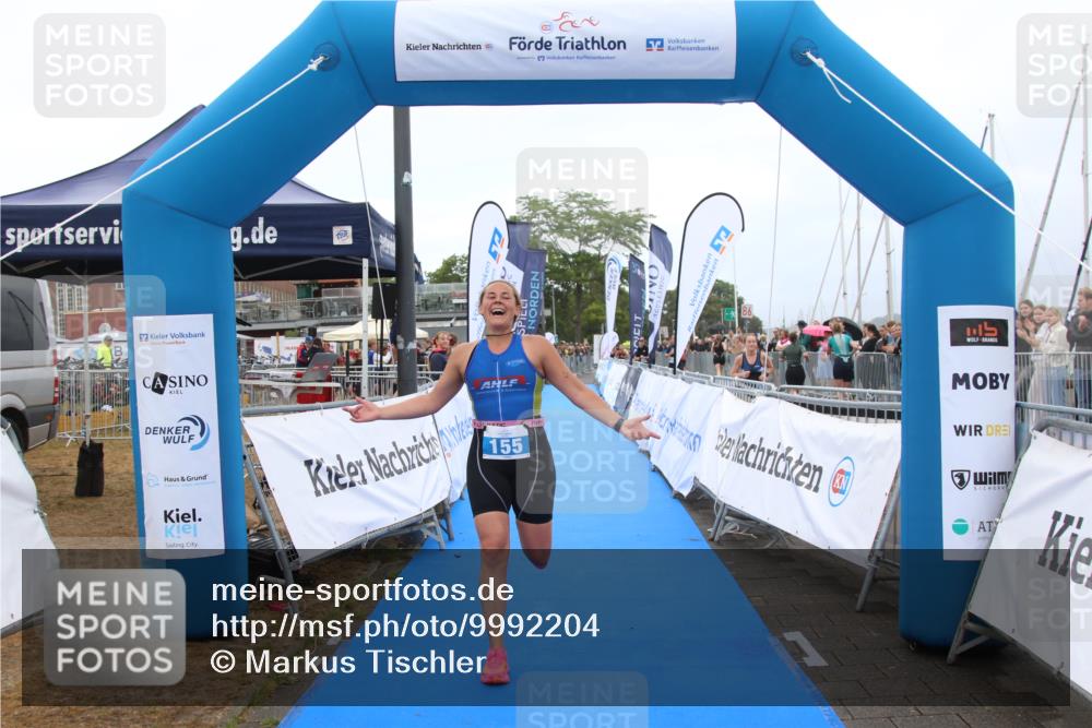 16.08.2026 - KN Förde Triathlon 2026 Markus Tischler http://msf.ph/oto/9992204 16.08.2026 10:29:44 Ziel 155, 155 meine-sportfotos.de