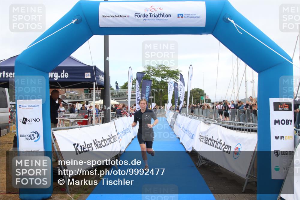 16.08.2026 - KN Förde Triathlon 2026 Markus Tischler http://msf.ph/oto/9992477 16.08.2026 10:32:21 Ziel 164, 164 meine-sportfotos.de