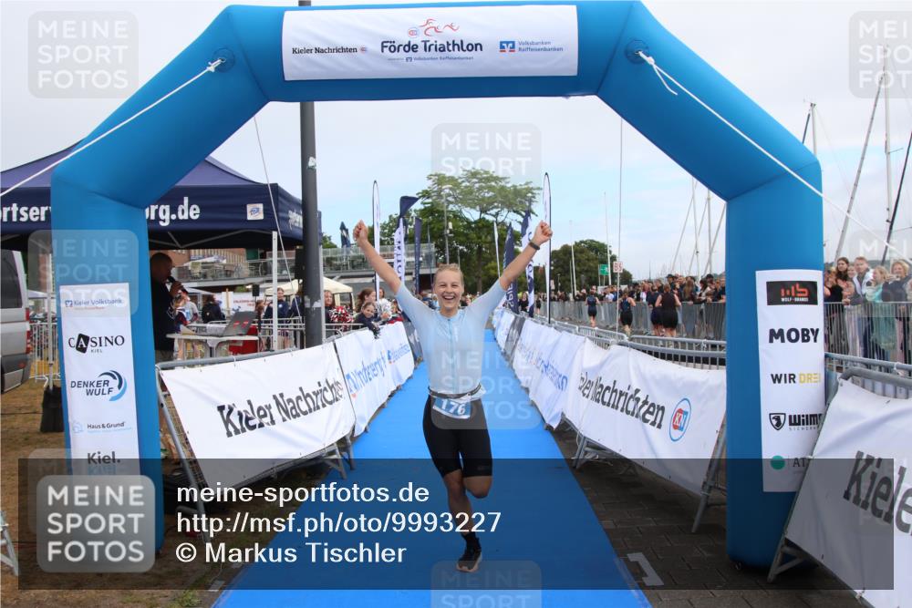 16.08.2026 - KN Förde Triathlon 2026 Markus Tischler http://msf.ph/oto/9993227 16.08.2026 10:36:59 Ziel 176, 176 meine-sportfotos.de