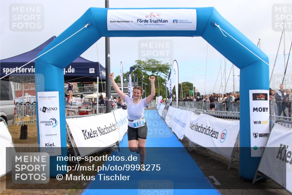 16.08.2026 - KN Förde Triathlon 2026 Markus Tischler http://msf.ph/oto/9993275 16.08.2026 10:37:47 Ziel 138, 138 meine-sportfotos.de