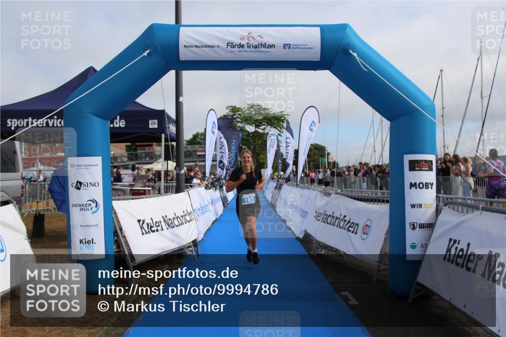 16.08.2026 - KN Förde Triathlon 2026 Markus Tischler http://msf.ph/oto/9994786 16.08.2026 10:42:36 Ziel 103, 103 meine-sportfotos.de