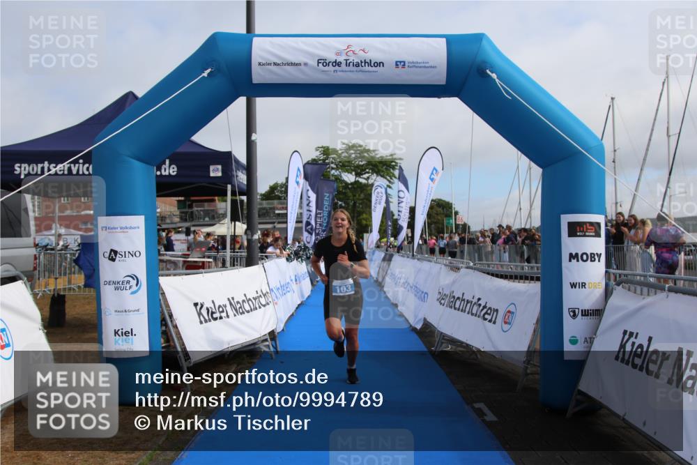 16.08.2026 - KN Förde Triathlon 2026 Markus Tischler http://msf.ph/oto/9994789 16.08.2026 10:42:36 Ziel 103, 103 meine-sportfotos.de