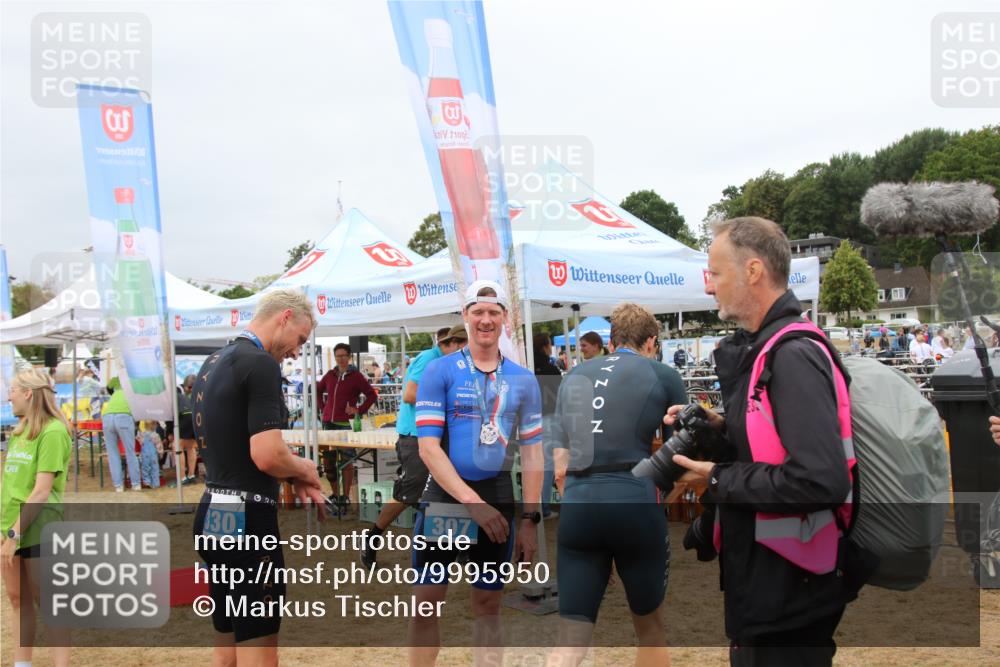 16.08.2026 - KN Förde Triathlon 2026 Markus Tischler http://msf.ph/oto/9995950 16.08.2026 11:51:43 Ziel  meine-sportfotos.de