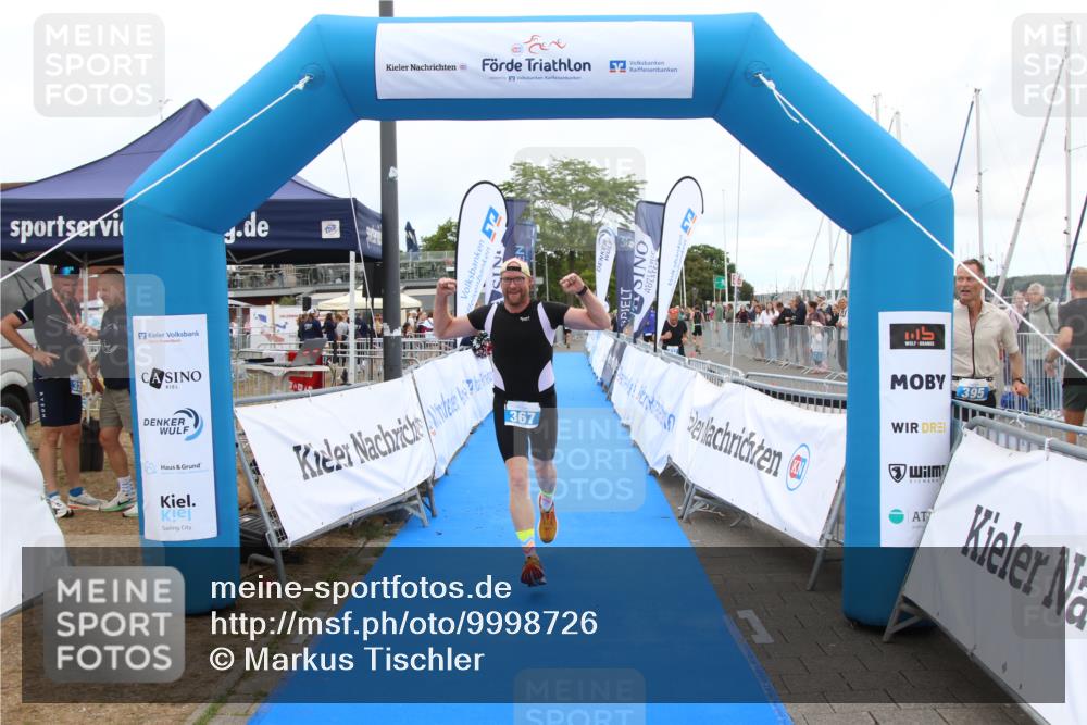 16.08.2026 - KN Förde Triathlon 2026 Markus Tischler http://msf.ph/oto/9998726 16.08.2026 12:08:31 Ziel 367, 367 meine-sportfotos.de