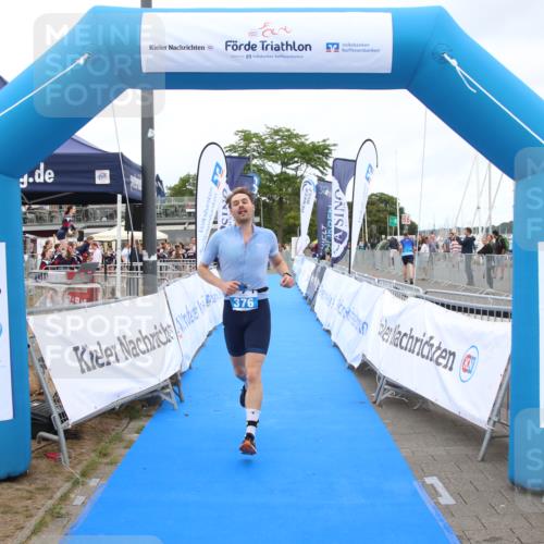 16.08.2026 - KN Förde Triathlon 2026 Markus Tischler http://msf.ph/oto/10000380 16.08.2026 12:18:02 Ziel 376, 376 meine-sportfotos.de