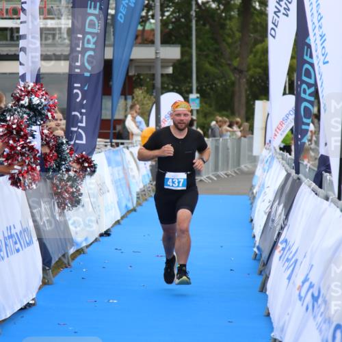 16.08.2026 - KN Förde Triathlon 2026 Markus Tischler http://msf.ph/oto/10001382 16.08.2026 12:30:16 Ziel 437, 437 meine-sportfotos.de