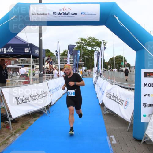 16.08.2026 - KN Förde Triathlon 2026 Markus Tischler http://msf.ph/oto/10001414 16.08.2026 12:30:20 Ziel 437, 437 meine-sportfotos.de