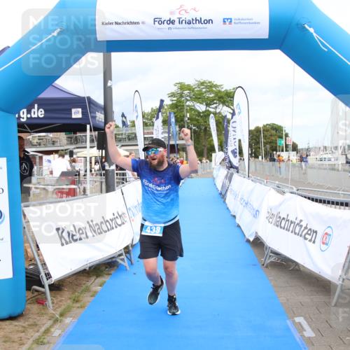 16.08.2026 - KN Förde Triathlon 2026 Markus Tischler http://msf.ph/oto/10001578 16.08.2026 12:35:04 Ziel 438, 438 meine-sportfotos.de