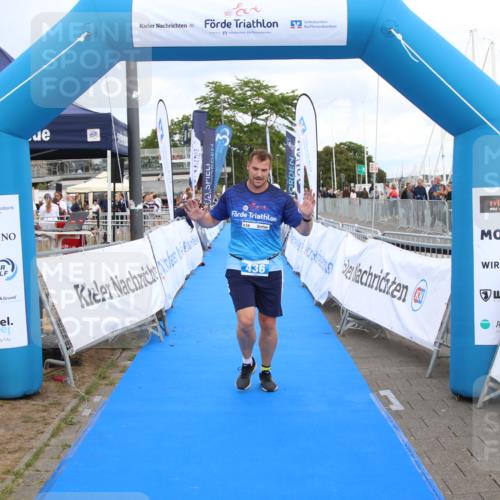16.08.2026 - KN Förde Triathlon 2026 Markus Tischler http://msf.ph/oto/10001626 16.08.2026 12:43:23 Ziel 436, 436 meine-sportfotos.de