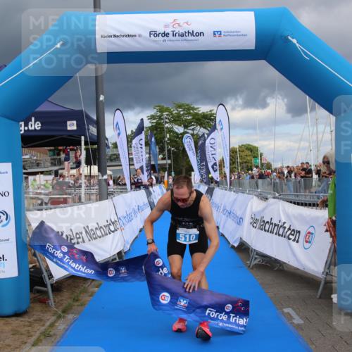 16.08.2026 - KN Förde Triathlon 2026 Markus Tischler http://msf.ph/oto/10001677 16.08.2026 13:28:29 Ziel 510, 510 meine-sportfotos.de