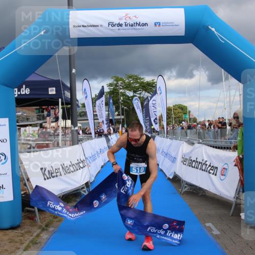 16.08.2026 - KN Förde Triathlon 2026 Markus Tischler http://msf.ph/oto/10001678 16.08.2026 13:28:29 Ziel 510, 510 meine-sportfotos.de