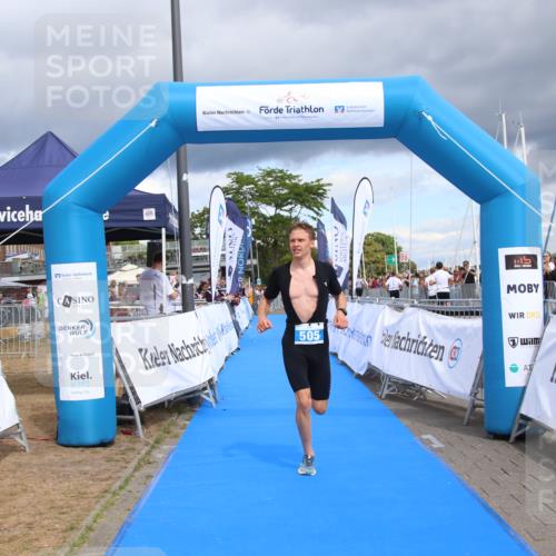 16.08.2026 - KN Förde Triathlon 2026 Markus Tischler http://msf.ph/oto/10001727 16.08.2026 13:35:54 Ziel 505, 505 meine-sportfotos.de