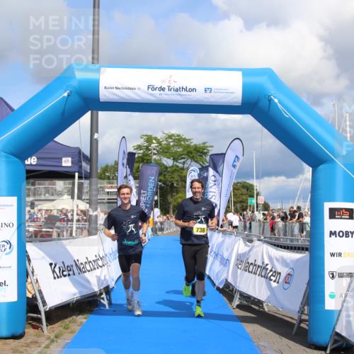 16.08.2026 - KN Förde Triathlon 2026 Markus Tischler http://msf.ph/oto/10002274 16.08.2026 13:55:10 Ziel 738, 738 meine-sportfotos.de