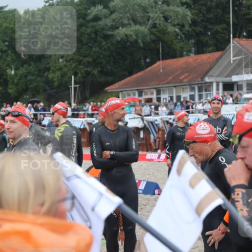 04.08.2024 - OstseeMan H.Heesch http://msf.ph/oto/6710661 04.08.2024 06:41:13 Bevor dem Schwimmen  meine-sportfotos.de