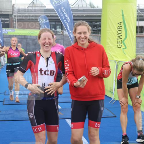 11.08.2024 - GEWOBA Citytriathlon Bremen Lena Gebhardt http://msf.ph/oto/6786369 11.08.2024 11:05:03 Ziel 46, 105 meine-sportfotos.de