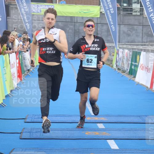 11.08.2024 - GEWOBA Citytriathlon Bremen Lena Gebhardt http://msf.ph/oto/6786686 11.08.2024 11:09:54 Ziel 58, 62 meine-sportfotos.de