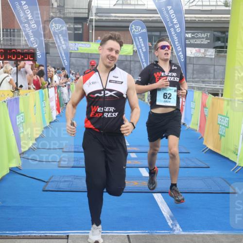 11.08.2024 - GEWOBA Citytriathlon Bremen Lena Gebhardt http://msf.ph/oto/6786693 11.08.2024 11:09:55 Ziel 58, 62 meine-sportfotos.de