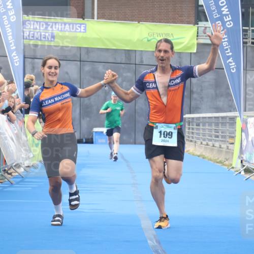 11.08.2024 - GEWOBA Citytriathlon Bremen Lena Gebhardt http://msf.ph/oto/6788302 11.08.2024 11:21:29 Ziel 5, 109 meine-sportfotos.de