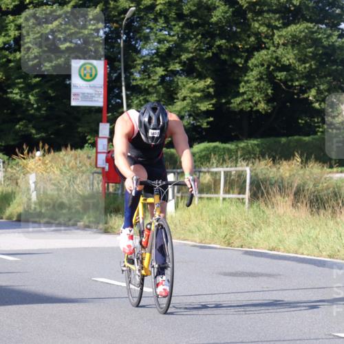 25.08.2024 - Elbe Triathlon Hamburg Fuchs,  Jonas http://msf.ph/oto/6853842 25.08.2024 09:17:41 Radfahren 257, 1851, 289, 323 meine-sportfotos.de