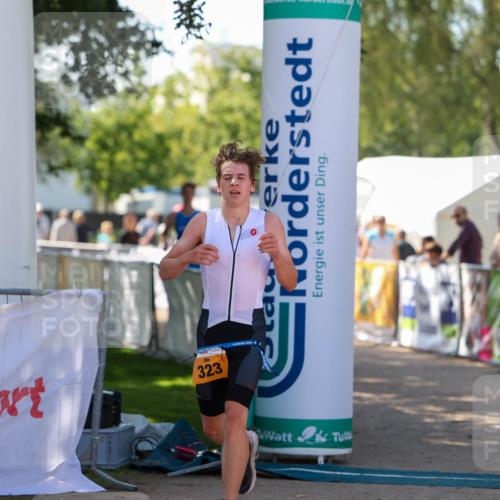 01.09.2024 - 17. Tribühne Triathlon Michael Strokosch http://msf.ph/oto/6908579 01.09.2024 11:47:21 Ziel 323, 338 meine-sportfotos.de