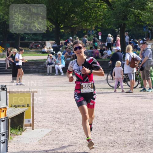 08.09.2024 - Stadtparktriathlon Luisa Fischer http://msf.ph/oto/7001643 08.09.2024 12:17:03 Ziel 592 meine-sportfotos.de