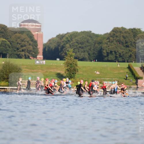 08.09.2024 - Stadtparktriathlon Michael Strokosch http://msf.ph/oto/7017594 08.09.2024 08:55:08 Schwimmen  meine-sportfotos.de