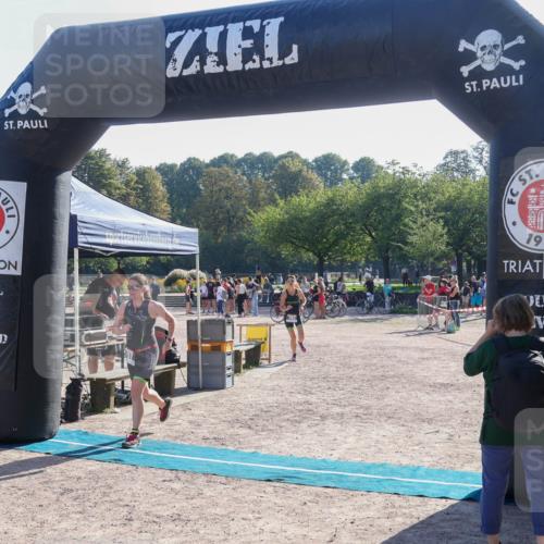 08.09.2024 - Stadtparktriathlon Luisa Fischer http://msf.ph/oto/7033610 08.09.2024 10:19:17 Ziel 163, 167 meine-sportfotos.de