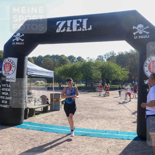 08.09.2024 - Stadtparktriathlon Luisa Fischer http://msf.ph/oto/7033673 08.09.2024 10:21:14 Ziel 150 meine-sportfotos.de