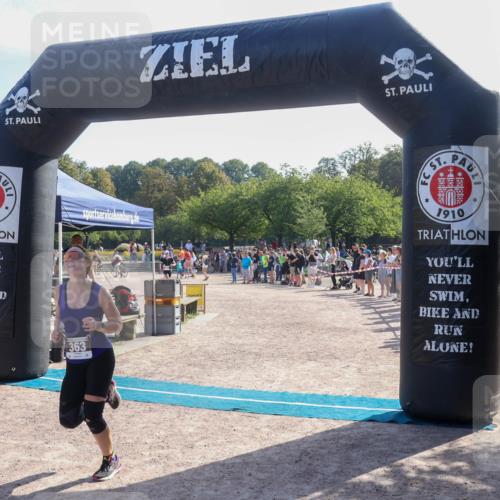 08.09.2024 - Stadtparktriathlon Luisa Fischer http://msf.ph/oto/7036296 08.09.2024 11:27:35 Ziel 321, 363 meine-sportfotos.de