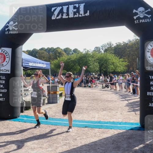 08.09.2024 - Stadtparktriathlon Luisa Fischer http://msf.ph/oto/7036327 08.09.2024 11:28:09 Ziel 312, 341 meine-sportfotos.de