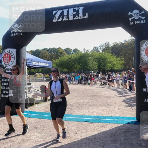 08.09.2024 - Stadtparktriathlon Luisa Fischer http://msf.ph/oto/7036329 08.09.2024 11:28:09 Ziel 312, 341 meine-sportfotos.de