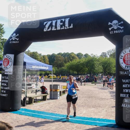 08.09.2024 - Stadtparktriathlon Luisa Fischer http://msf.ph/oto/7037017 08.09.2024 11:42:23 Ziel 317, 395, 411 meine-sportfotos.de