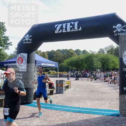 08.09.2024 - Stadtparktriathlon Luisa Fischer http://msf.ph/oto/7037203 08.09.2024 11:48:56 Ziel 376, 551 meine-sportfotos.de