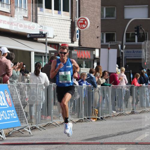 15.09.2024 - PSD Bank Halbmarathon Michael Strokosch http://msf.ph/oto/7075224 15.09.2024 11:05:45 Ziel 452 meine-sportfotos.de