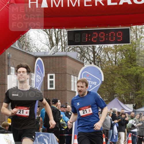 13.04.2025 - Hammer Lauf A. Gomolzig http://msf.ph/oto/7633666 13.04.2025 12:29:08 Ziel 21, 738, 1051, 1958 meine-sportfotos.de