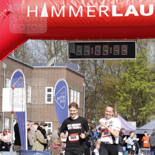 13.04.2025 - Hammer Lauf A. Gomolzig http://msf.ph/oto/7643423 13.04.2025 10:49:48 Ziel 365, 368, 895 meine-sportfotos.de