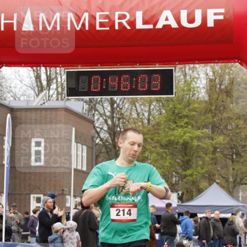 13.04.2025 - Hammer Lauf A. Gomolzig http://msf.ph/oto/7645417 13.04.2025 10:32:02 Ziel 214, 518, 1318 meine-sportfotos.de