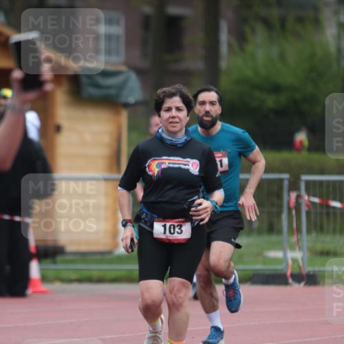 13.04.2025 - Hammer Lauf A. Gomolzig http://msf.ph/oto/7666370 13.04.2025 12:40:26 Ziel 103, 831, 832, 1761 meine-sportfotos.de